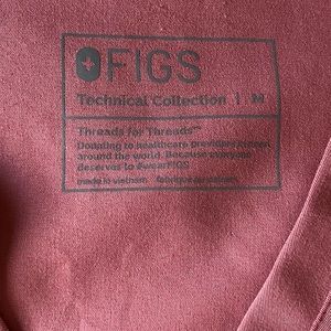 Figs Mauve Scrub set Medium